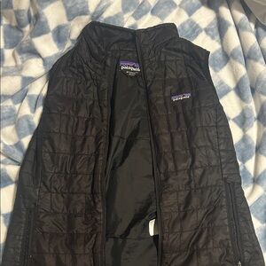 Patagonia Black Quilted Vest